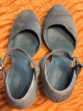 Timberland Earthkeepers Navy Pumps Size 10 Leather Uppers